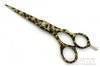 Hairdressing Scissors with Zinc-Alloy Handles (w/ Jaguar Texture Color