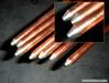 Copper coated steel earth rod