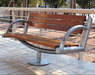 Outdoor fruniture park bench  outdoor bench  Street furniture