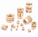 CNC turning parts, Brass insert nut, Spacers, Stand off