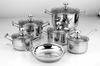 Stainless cookware sets