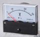 Analog instrument panel meter ammeter voltmeter 96x96 72x72