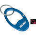 Promotional Billboard shaped carabiner with ring