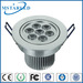 Power rate led 10%-100% dimming range 7w dimmable led downlight