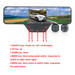 HD Car recorder with rear view mirror monitor AK-H1000 back view camco