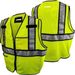 Reflective safety vest, reflctive fabric