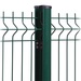 Welded Wire Mesh Curvy Fence 3D Mesh Panel with Folds Gal. and Coating