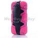 Cool Robot Design Silicone and Hard Case with Belt-clip for iPhone 5C