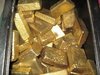 Gold dust and bars for sale (23 carats) 