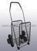 Folding hand cart, display rack, shopping trolley