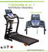 Motorized Treadmill T3000 Sereia