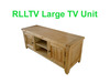 306RL range solid american oak TV stands/Oak Wood TV Units