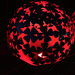 Famous lighting hollow stainless steel sphere for garden decoration