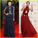 Imogen Poots Red Cutout Long Special Occasion Dresses Celebrity Prom D