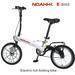Foldable electric bicycle