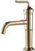 Single handle brass golden vintage faucet
