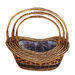 Wicker and bamboo baskets