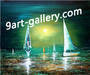 Group oil painting (canvas art, home decoration) 