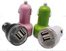 Dual USB Car Charger for Ipod, Iphone 5V 2A for ipod ipad iphone
