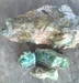 Rough Green Gemstones