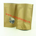 Stand up zipper foil lined kraft paper coffee bags