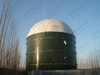 Autocontrol membrane biogas storage system