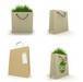 Custom reusable folding shopping bags