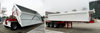 Aluminum fuel tanker/fuel tank semi trailer