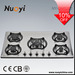 Best Selling 2015 New desigh cooktop Gas hob gas stove price