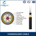 ADSS cable aerial stranded self supporting power transmisson line fibe