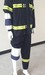 Nomex fire protective suit outfit