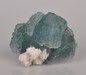 Precious barite/cassiterite/fluorite/spessartine mineral specimen