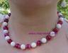 Natural red agate/shell beads fashion necklace/precious necklace
