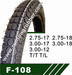 Motorcycle tire 2.50-17 2.75-17 3.00-17 3.00-18