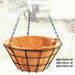 Supply Round hanging basket with coco liner