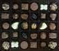 Assortment of chocolate truffles and pralines collection