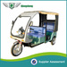 4 seater 60V 1000W battery operated electric tricycle three wheeler