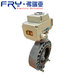 PVC small electric motorized actuator butterfly valve