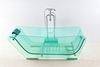 Luxury Safety Glass Bathtub