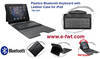 FEL-2924 Plastics BT Keyboard with Leather Case for iPad