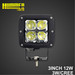 3inch 12W off road led work light for Motorcycle