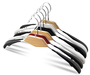 Multifunctional PVC Wooden Clothes Hanger With Custom Logo