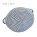 Natural Cotton Thread Woven Rope storage baskets wholesale