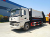 3-15 ton garbage compactor truck