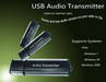 USB Audio Wireless FM Transmitter