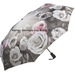 Lady Automatic Antique Rose Design 3 Folding Umbrella