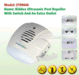 Home Sentinel Riddex Ultrasonic Pest Repeller with Switch And an extra