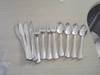 Plastic tableware spoon fork knife