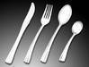 Plastic tableware spoon fork knife