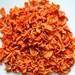 Dehydrated carrot flake